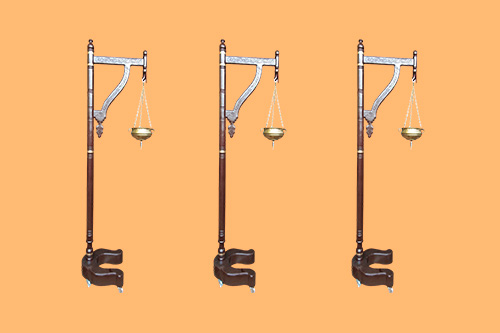 Wooden Shirodhara Stand